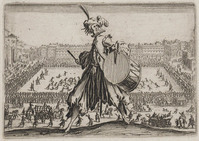 KG 10857
<br/>
Balspel op de Piazza di Santa Croce ("Capricci")
<br/>
<em>Callot, Jacques (1592 - 1635)</em>